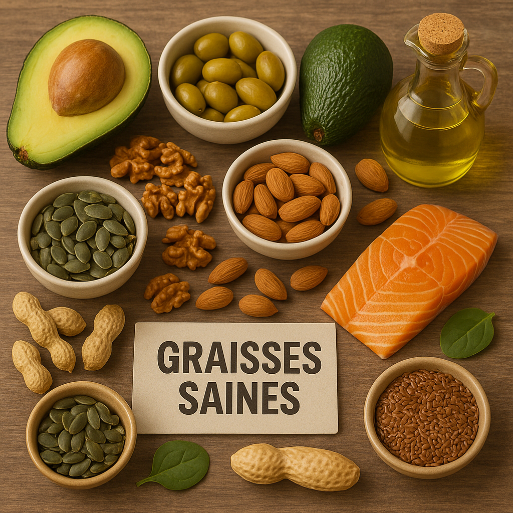 des aliments riches en graisses saines SOPK